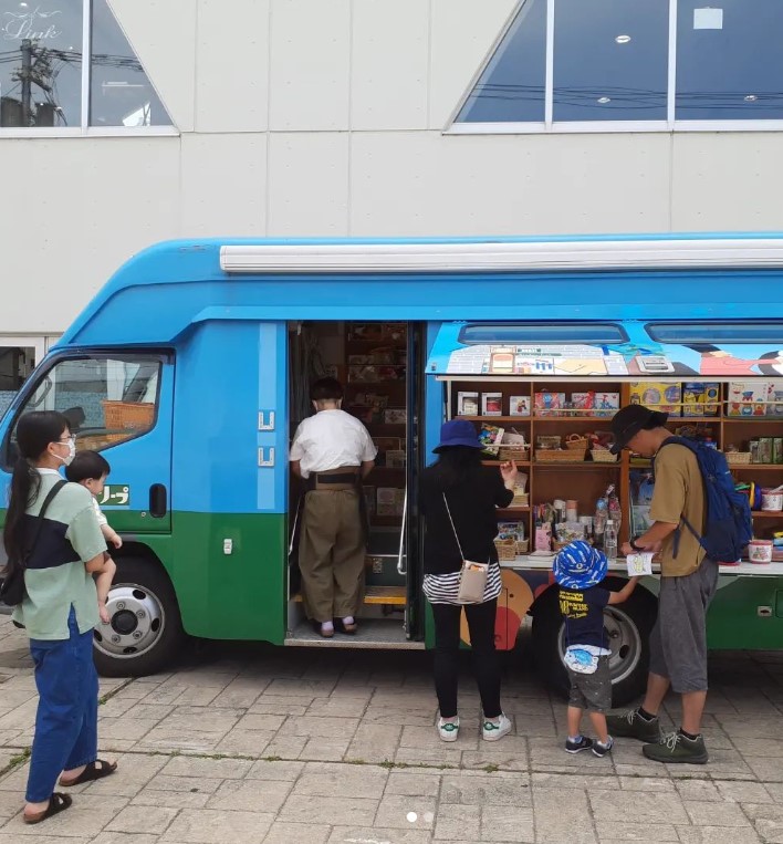 おもちゃ販売車のイベント